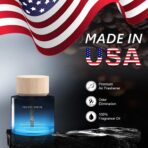 Car Air Freshener 50ML (1.7 FL OZ) Car Air Fresheners Diffuser, Amber Vanilla Fragrance Oil Car Air Freshner, 180+ days Long Lasting Car Perfume, Wooden Cup Design, Made in USA - Image 7