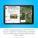 Garmin RV 895, Large, Easy-to-Read 8” GPS RV Navigator, Custom Routing, High-Resolution Birdseye Satellite Imagery, Directory of Parks and Services, Landscape or Portrait View Display - Image 6
