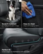 for Ford F150 Seat Covers 2015-2023 2024 2025 2026,Full Set Leather Waterproof Black Trucks Pickup Seat Covers Custom Fit for Ford F150 Accessories,Car Seat Cover for SuperCrew/CrewCab(XL,XLT) - Image 5