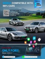 Aimoon 2026 Upgraded Wireless CarPlay Adapter for iPhone＆Android, Car Play Mini Wired to Wireless Adapter for CarPlay ＆Android Auto Plug and Play Stable Connection & No Latency for iPhone iOS 10+ - Image 8