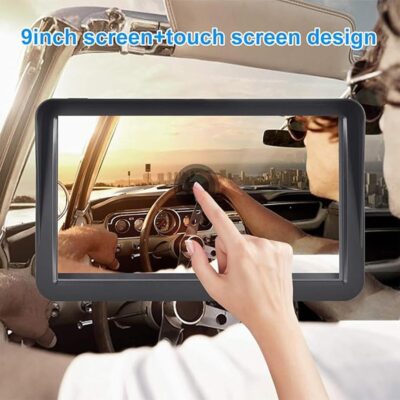 GPS Navigation for Car Truck 2025 - Navigation System 9 Inch Touchscreen Navigator with US/CA/MX Maps, Lifetime Free Map Updates, Voice Broadcast, Speed Camera Warning, Vehicle GPS Unit - Image 3