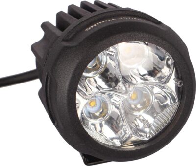 LED Spot Light Kit - 2 Pack, 3 inch Round LED Accessory Lights with Wiring Harness,LED Fog Light for Utv ATV Motorcycle Trucks Off Road (White Beam) - Image 4