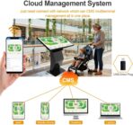 32 inch Touch Screen Kiosk, Android System, Install APP, Browser, Digital Signage Kiosk, K-Style Stand Digital Signage Display, Interactive Display Mall Navigation/Advertising/Retail Store - Image 4