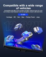 Avylet 8.1'' Wireless Apple Carplay Screen for Car, Android Auto with Backup Camera, Portable Car Stereo Touchscreen with OTA/GPS Navigation/Mirror Link/Voice Control/Bluetooth/AUX/FM/WiFi - Image 9