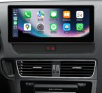 10.25" Linux Carplay Stereo for Audi Q5 SQ5 2009-2017 with MMI 3G System (Multimedia Radio ONLY) -Wireless CarPlay Android Auto Radio, 1920x720 HD Touch Screen, Dual OS, Retains OEM MMI Knob
