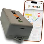 Trak-4 GPS Tracker for Vehicles, Assets, Equipment. Long Battery Life, Waterproof, Global Tracking. Low-Cost Subscription Required.