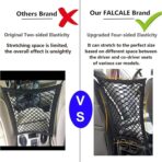 DYKESON Dog Car Net Barrier Pet Barrier with Car Mesh Organizer for Dog & Child, Safety Divider with Storage Pouch, Easy Install for Cars & SUVs - Image 7