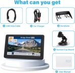 GPS Navigator for Car Truck RV,7 inch Touch Screen Latest 2026 Map, Real Voice Spoken Turn-by-Turn Direction Reminding Navigation System, Vehicle GPS with Speed and Red Light Warning - Image 5