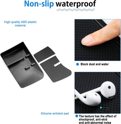 SHAOHAO for 2025 2026 Lexus RX 350 Dash Organizer for 2023 2024 2025 2026 Lexus RX 350/350h/450h/500h Accessories Dashboard Tray RX 350h RX 450h RX 500h Dashboard Organizer Secondary Storage Box - Image 5