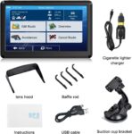 7-inch Car Navigation GPS ，GPS Navigation for Truck & RV & Car, Driver Alerts, Turn-by-Turn Directions, 2026 Map and Free Update Map - Image 7