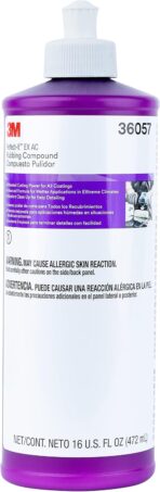 3M Perfect It Buffing and Polishing Kit | 36057 39062 36093 3M Pint Rubbing Compound, Machine Polish, Ultrafine Polish | Buffing Compound, Car Polishing Kit | with Kangaroobands Microfiber Cloth - Image 4
