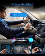 Wireless CarPlay Adapter, Converts Wired CarPlay to Wireless, Plug and Play CarPlay Wireless Adapter, Auto Connect Easy Setup Fit for Cars from 2016 and iPhone iOS 10+, Dark Grey - Image 6