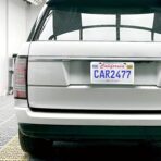 Solid Silver License Plate Frames 2 Pack, 2 Holes Rust-Proof License Plate Holder, Universal Car Stainless Steel License Plate Frame for Women & Man (Screws & Chrome Caps) by Lengnoyp - Image 4