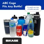 ABC by BiKASE - Any Bottle Cage, Bike Water Bottle Holder - Fits Any Bottle, Container, Speaker, Bicycle Bottle Holder for Frame or Handlebar - Image 2