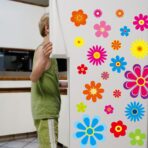 Fancy Land Daisy Stickers 180Pcs Flower Car Decals Vinyl Daisy Sticker Self Adhesive Car Labels for Truck Bumper Mirror Window Clings Decoration 12 Sheets - Image 6