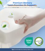 Ultra Pain Relief Cooling Pillow for Neck Support, Adjustable Cervical Pillow Cozy Sleeping, Odorless Ergonomic Contour Memory Foam Pillows, Orthopedic Bed Pillow for Side Back Stomach Sleeper - Image 6