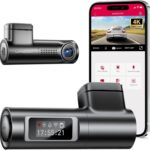 D500 Smart Dash Cam for Cars, 4K Front Dash Cam with WiFi&GPS, 0.96" LCD Display Car Camera, Night Vision, WDR, Parking Mode, Loop Recording, G-Sensor, 150° Wide Angle