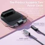 AZIJYV Heads Up Display for Cars C3, Obd2 Gauge Display with Speed, Water Temperature, Fuel Consumption, Overspeed Alarm, Specular Projection Car Speedometer Display Suitable for All Cars - Image 5