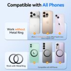 for MagSafe Car Mount,【22 N55 Super Magnets】Magnetic Phone Holder for Car Air Vent, HandsFree Cell Phone Mount Car Accessories for Men Women Compatible with iPhone 17 16 15 14 13 12 Pro Max - Image 8