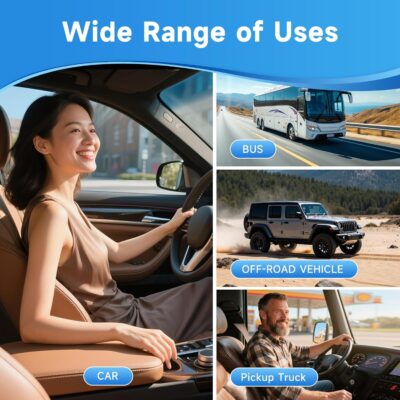 X-Large Car Seat Cushions for Driving ,Comfort Memory Foam Car Cushions for Driving for Back, Hip & Tailbone Pain Relief – Non-Slip Booster Pad for Short Drivers, Auto, Office Chair, Wheelchair - Image 4