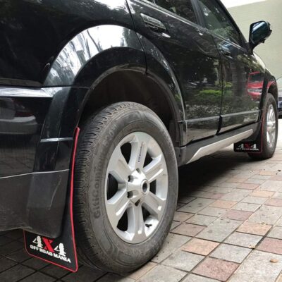 LLJSTAT Mania Car Mud Flaps Universal Fit Black Splash Guards Rubber mud Guard Universal Pickup SUV Mudguard Mud Flaps Rubber No Collision Universal Pickup SUV 2pcs/Set … (44) - Image 3