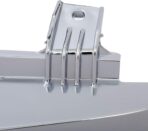 ALMULOO Front Grill Compatible with 1992-1993 Chevy Chevrolet Blazer/C/K1500/2500 Suburban | 1988-1993 Chevrolet C/K1500/2500/3500 Replacement for GM1200142 Front Grille Plastic(ABS) Chrome Silvery - Image 5