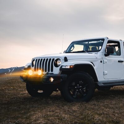 Nilight LED Light Bar 2PCS 4.5 Inch 27W Amber Pods Round Spot Lighting Off Road Fog Driving Roof Bar Bumper for SUV Truck with 16AWG Wiring Harness Kit 2 Leads - Image 9