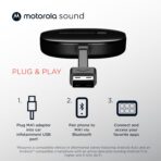 Motorola Sound MA1, the Only Google Authorized Wireless Android Auto Car Adapter, Smartphone to Screen Wireless Bridge Car Accessories, USB Type-A - Image 5