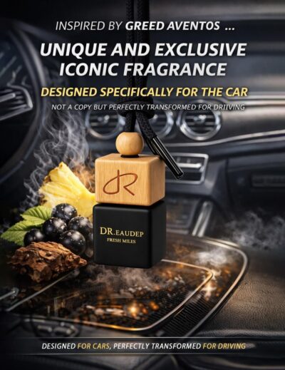 Greed Car Air Freshener — Aventos-Inspired Luxury Scent Diffuser for Cars, Long-Lasting Odor Eliminator with Premium Essential Oils, Unisex Car Perfume, Portable Hanging Diffuser Gift by DR. EauDeP - Image 6