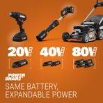 WORX WX030L 20V Power Share Cordless Cube Vac Compact Vacuum, Black - Image 9