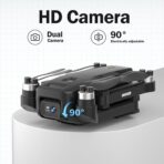 GPS Drone with EIS Camera 4.5" LCD Screen on Controller, FPV Drones Al Track&Orbit Mode with Professional with Auto Return Follow Me for Adult Beginner, GPS Brushless Drone Long Range Circle Fly,Under 249g - Image 3