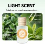Car Air Freshener-Sunny Citrus Scent Car Fresheners Long Lasting Essential Oil Car Diffuser- Cute Car Accessories for Women Interior without Methyl Carbitol&Hexylene Glycol - Image 3