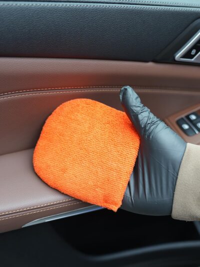 Microfiber applicator pad, Microfiber Sponge, SPTA 10Pcs Ultra-Soft Microfiber Wax Applicator Pads, Cleaning Pads with Finger Pocket Wax Applicator for Applying Wax, Sealants - Image 9