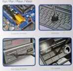 9pcs/Set Universal Vacuum Cleaner Attachments Accessories,Micro Vacuum Attachments for Car Detailing,Mini Micro Tool Car Vehicle Cleaning Kit Shop Vac - Image 2