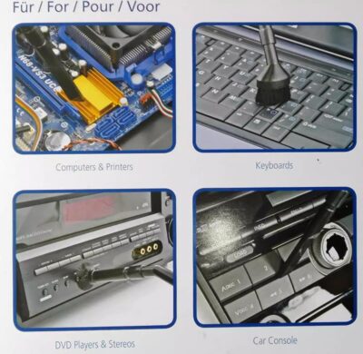 9pcs/Set Universal Vacuum Cleaner Attachments Accessories,Micro Vacuum Attachments for Car Detailing,Mini Micro Tool Car Vehicle Cleaning Kit Shop Vac - Image 2