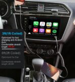 USB C to C Cable 3ft 2Pack Coiled USB C Charger Cable for Car Type C Fast Charging Cable for iPhone 17/16/15/Plus/Pro/Pro Max/Samsung Galaxy S23 - Image 4