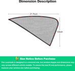 XCBYT Car Window Shades, Driver Window Sun Shade, Upgraded Magnetic Side Window Sun Shade for Front Side Windows with Block Sunlight, Glare and Heat for SUV, Truck, Safe Driving (2PS) - Image 3