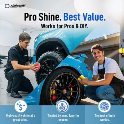 Nanoskin WET LOOK All Season Dressing 1 Gallon - Exterior Rubber & Plastic Solvent Based Dressing for Car Detailing | Produces a Deep, Rich, Long lasting shine | Safe For Cars Trucks, Motorcycles, RVs - Image 7