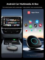 Magic AI Box, Wireless CarPlay/Android Auto Adapter, Car Video Box Supports for Netflix/YouTube/TikTok/TF Card, DriveChat AI Smart Box with GPS/Dual Bluetooth - Image 5