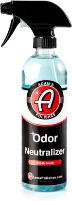 Adam's Polishes Odor Neutralizer (Fresh Scent, 16oz) - Car Air Freshener Spray That Eliminates Harmful Odors from Car Interior Accessories, Leather, Carpet, Upholstery & Pet Odors