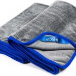 SHSCLY Professional Car Drying Towel – 2-Pack XL Microfiber Towels for Cars, Trucks & SUVs, No Drag, Paint-Safe, Controlled Streak-Free Drying, Lightweight Feel When Wet, Soft & Absorbent, 29" × 33"