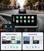 10.25" Linux Car Stereo for Audi A4 B8 S4 A5 S5 RS5 (2009-2016) Audi Multimedia MMI System - Wireless CarPlay Android Auto Head Unit, 1920x720 IPS Touch Screen, Retains Factory Knob Control - Image 4