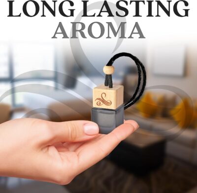 Greed Car Air Freshener for Men | Perfume Inspired Fragrances | Strong Car Freshener with Odour Eliminator Technology | Air Freshener | Long Lasting Automotive Freshener by Perfa - Image 5