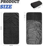 Car Front Seat Cover: Waterproof & sweatproof, fits all cars/SUVs/trucks. Ideal for gym, sports & beach. 3-layer non-slip, easy machine wash. Shields seats from stains & wetness. (Black, 1Pcs) - Image 3