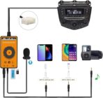 Car Bluetooth Transmitter with USB & AUX Input Interface for Honda Accord 2003-2012, Civic 2006-2014, CR-V 2004-2014, Odyssey 2005-2010, Pilot 2006-2014, TSX 2004-2011, MDX 2005-2006 - Image 2