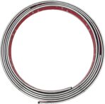 Premium Universal Chrome Body Molding for All Vehicles - Easy Install, Finished Ends, Chrome Finish, 1" Wide, 2 x 7 ft Pieces, UV Protected, Long Lasting Flexible PVC - Image 3