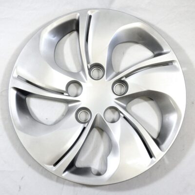Auto Reflections Set of 4 15" 5 Twisted Spoke Wheel Covers for Honda Civic 2013-2015 - Silver Bolt On - Image 4