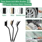 18PCS Car Detailing Brush Set, Car Interior Detailing Kit for Cleaning Interior, Exterior, Wheels, Dashboard, Upholstery Care, Professional Car Care Kit for Car Owners and Enthusiasts - Image 5
