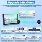 4GB+64GB, 8 Core Qualcomm Car Stereo Radio for Hyundai Santa Fe 2006-2012 Android 13 Wireless CarPlay Android Auto 9 Inch IPS Touchscreen GPS Navigation Bluetooth 5.1 DSP WiFi AHD Backup Camera SWC - Image 4