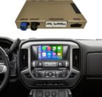 Road Top Wireless CarPlay Android Auto Retrofit Kit for GM HMI 2.0 Cadillac Buick Chevrolet GMC 2014–2020 | CarPlay Interface Decoder Box, Support MirrorLink, Reverse Camera, Navigation